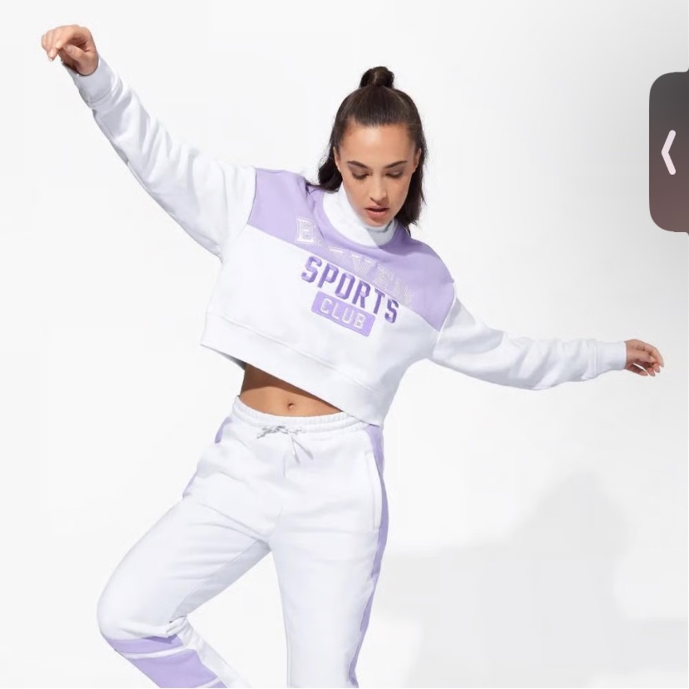 EleVen by Venus Williams Purple and White  Set